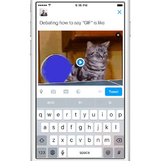 Twitter、ライブラリからGIF画像を検索して添付できる新機能