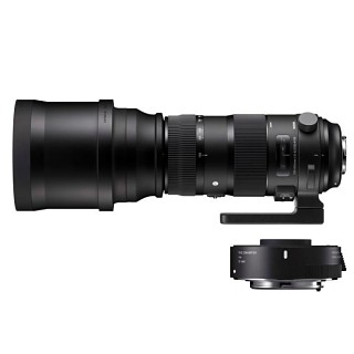 シグマ、「150-600mm F5-6.3 DG OS HSM」＋1.4倍テレコンのセットモデル