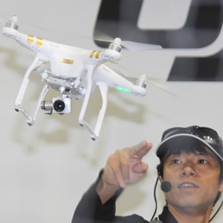 CP+2016 - DJI、ドローン搭載可能なサーモグラフィーカメラをいち早く披露