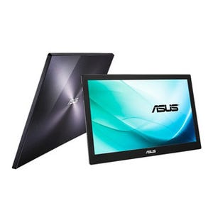 ASUS、USB Type-Cコネクタ搭載の15.6型モバイルディスプレイ「MB169C+」