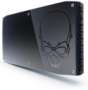 Intel、Iris Pro統合のCore i7-6770HQ搭載ゲーミングNUC「Skull Canyon」