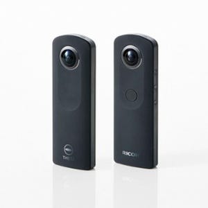 RICOH THETA Sでセルフタイマー撮影が可能に - 新ファームウェア提供