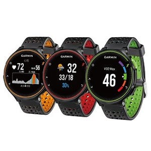 Garmin、フィットネスやランニングに適したGPSウオッチ