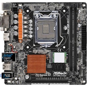 ASRock、Intel H110搭載のMini-ITXマザーに無線LAN対応モデル