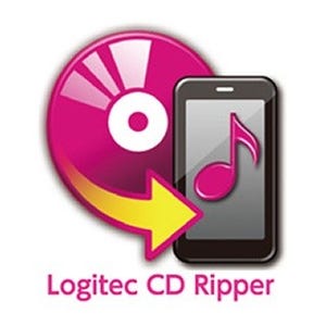 ロジテック、音楽CD用リッピングアプリを更新 - 外部メモリを使用可能に