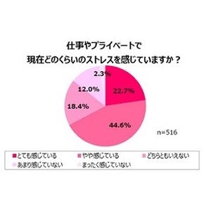 新社会人67.3%が「仕事でストレスを感じる」と回答 - 原因は?