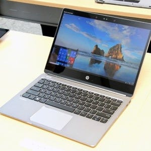 日本HP、12.5型4K液晶も選べる970gのモバイルノート「EliteBook Folio G1」