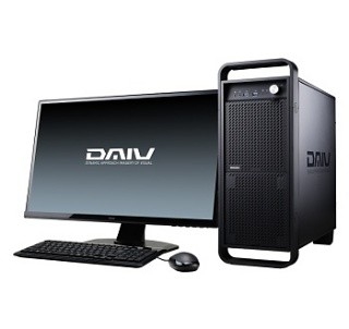 マウス「DAIV」、Broadwell-EのCore i7を搭載するデスクトップPC