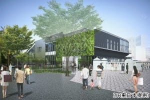 JR東日本、原宿駅に新駅舎 - 千駄ケ谷駅・信濃町駅も改良、ホームドア設置