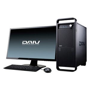 マウス、クリエイター向けPC「DAIV」にBroadwell-EとQuadro搭載モデル追加