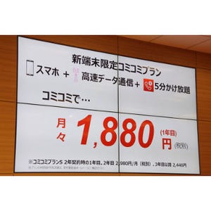 楽天モバイル、端末や5分かけ放題のセットプラン - 月額1,880円から