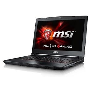 MSI、GeForce GTX 960Mを搭載する14型ゲーミングノートPC「GS40 Phantom」