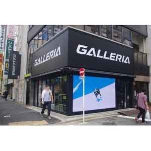 ドスパラ、秋葉原「GALLERIA Lounge」で大型サイネージ設置記念セール開催