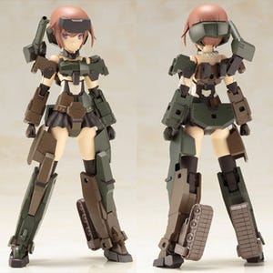 「フレームアームズ・ガール 轟雷」自衛隊10式戦車のカラーリングで登場