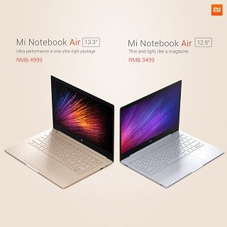 中国XiaomiがWindows 10搭載ノートPC発表、13.3型と12.5型の2モデル