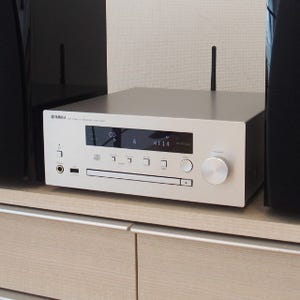 ヤマハ、MusicCast対応のWi-Fi・Bluetooth内蔵CDレシーバー「CRX-N470」