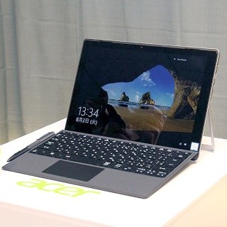 日本エイサー、Core i5搭載でもファンレスの12型2in1 PC「Switch Alpha」