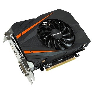 GIGABYTE、ショートサイズやOC版のGeForce GTX 1060カード