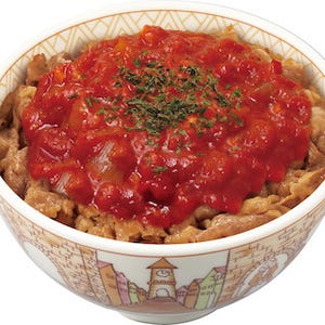 夏が終わる前に! "すき家史上最も辛い牛丼"「アラビアータ牛丼」限定登場