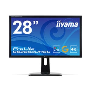 iiyama、HDMI 2.0ポート搭載の28型4Kディスプレイ「ProLite GB2888UHSU」