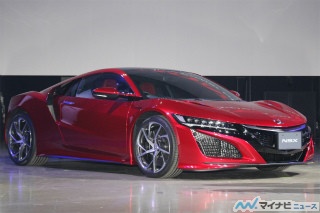 ホンダ新型「NSX」申込み受付開始 - 26年ぶりフルモデルチェンジ、2月発売