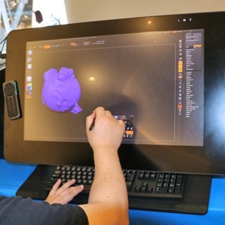 CEDEC 2016 - ワコムブースで「ZBrush」と「Cintiq 27 QHD」を体験する