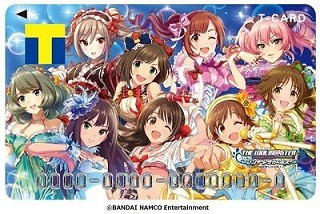 『アイドルマスター シンデレラガールズ』デザインのTカードが登場