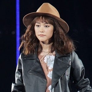 桐谷美玲、秋色ミニワンピでランウェイ! TGCでトップ飾る