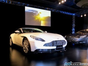 アストンマーティン新型「DB11」公開! パワフルなラグジュアリースポーツに