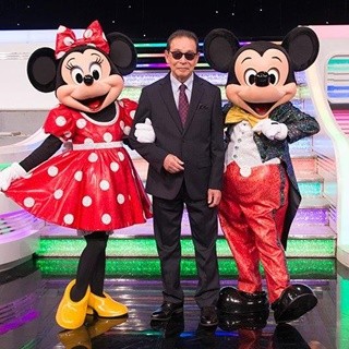 タモリ、ミッキー&ミニーと3ショット写真 -『Mステ ウルトラFES』で初出演