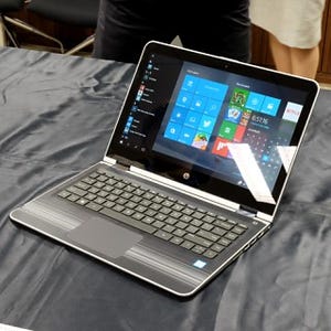 日本HP、360度回転液晶の13.3型コンバーチブル2in1「HP Pavilion 13 x360」