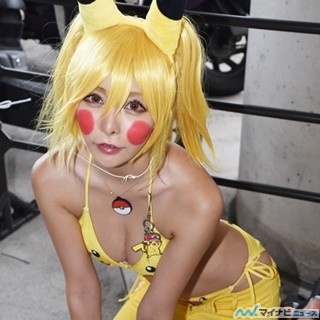 「東京ゲームショウ2016」美人コスプレイヤー特集、ピカチュウ水着に『DOA』大胆セクシー衣装も