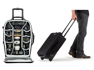 Lowepro、機内持込み可のカメラ用ローラーバッグ「フォトストリームRL150」