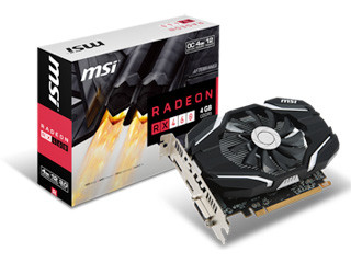 MSI、メモリを4GBに強化したオーバークロック仕様のRadeon RX 460カード