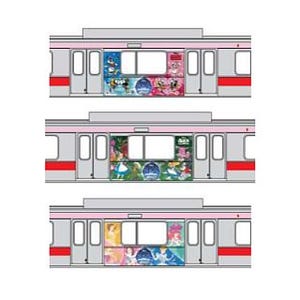 東急電鉄にディズニー仕様のラッピング電車 - 発車メロディもディズニーに