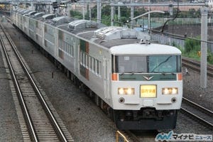 JR冬の臨時列車 - 快速「ムーンライトながら」185系で年末年始の12日間運転