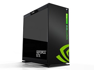 IN WIN、緑色のイメージカラーでロゴを刻んだNVIDIAデザインのPCケース