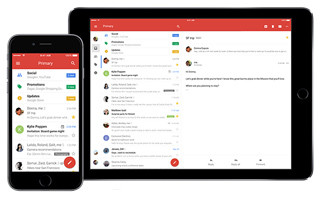 iOS用「Gmail」アプリ、4年ぶりのオーバーホール、新デザインに