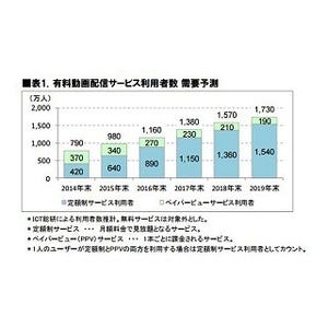 利用されている有料動画配信サービス、1位は?