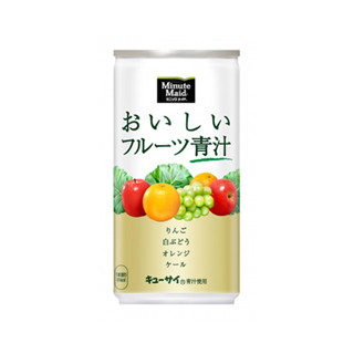 キューサイの青汁を使った「ミニッツ メイド おいしいフルーツ青汁」発売