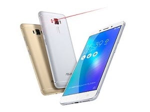 0.03秒でピント合わせ - ASUS、第2世代レーザーAF搭載「ZenFone 3 Laser」