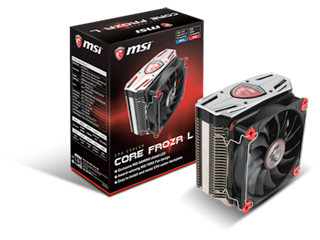 MSI、グラフィックスカードの冷却技術を生かしたCPUクーラー