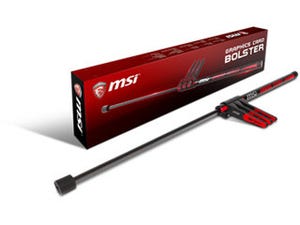 MSI、重量級カードを支える「特製GAMING突っ張り棒」 - 税別3,980円