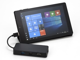 テックウインド、ドッキングステーション付属の8型Windows 10タブレット