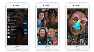 Facebook「Messenger」にグループビデオチャット、最大50人参加可能