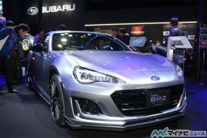 東京オートサロン2017 - スバルBRZ"大人の上級スポーツカー"に! レース車も