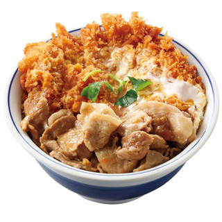 かつや、豚バラ煮とチキンカツが一度に楽しめる丼&定食を期間限定で発売