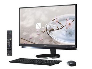 NEC、協会の正式Hi-Resロゴを取得した23.8型デスクトップPC - 一体型で初