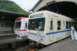 叡山電鉄「えいでん・きんモザフェスタ 2017」八瀬比叡山口駅にて2/18開催