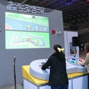 今年はスーパーファミコンの巨大コントローラーも登場! 闘会議2017「レトロゲームエリア」往年の名作たちが大盛況